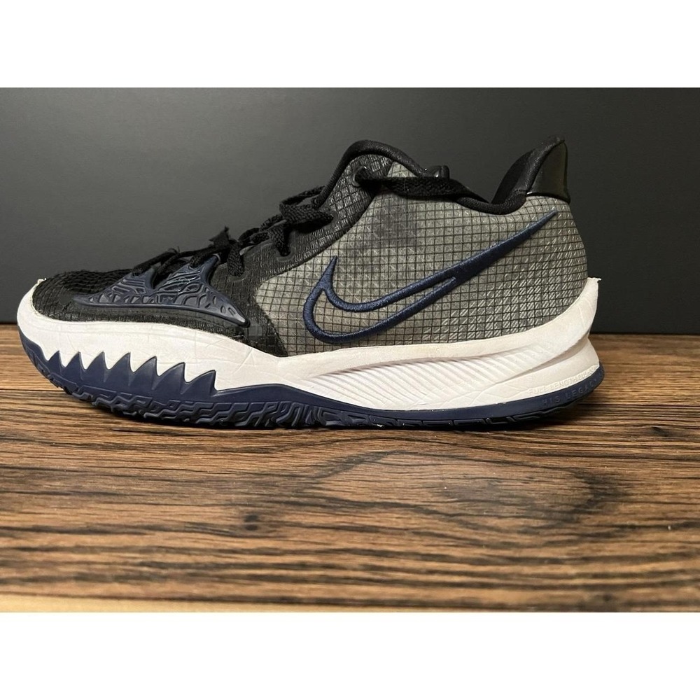 Nike Kyrie 4 TB Low Black Midnight Navy Shoes Size 11.5